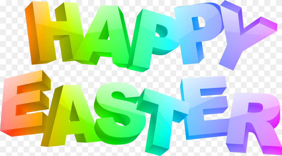 Clip Art Happy Easter Text Art Graphic Design, Graphics Png Image