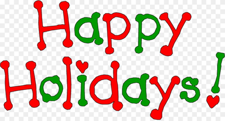 Clip Art Happy Holidays, Light, Text Free Png