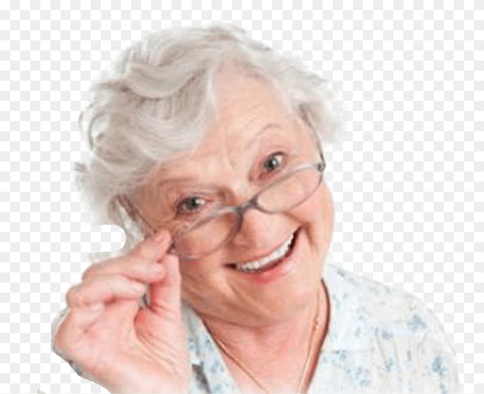 Clip Art Happy Old Woman Dope Grandma, Accessories, Wedding, Smile, Portrait Free Png Download
