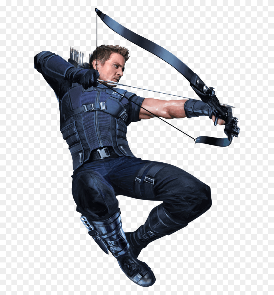 Clip Art Hawkeye Clip Art, Archer, Archery, Bow, Person Free Png