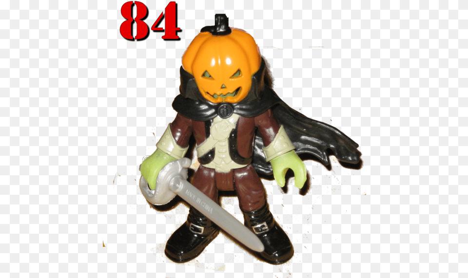 Clip Art Headless Horseman Pumpkin Head Figurine, Baby, Person, Sword, Weapon Free Png