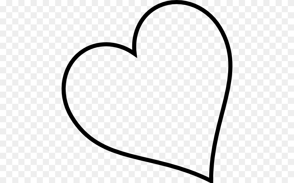 Clip Art Heart Outline Free Png