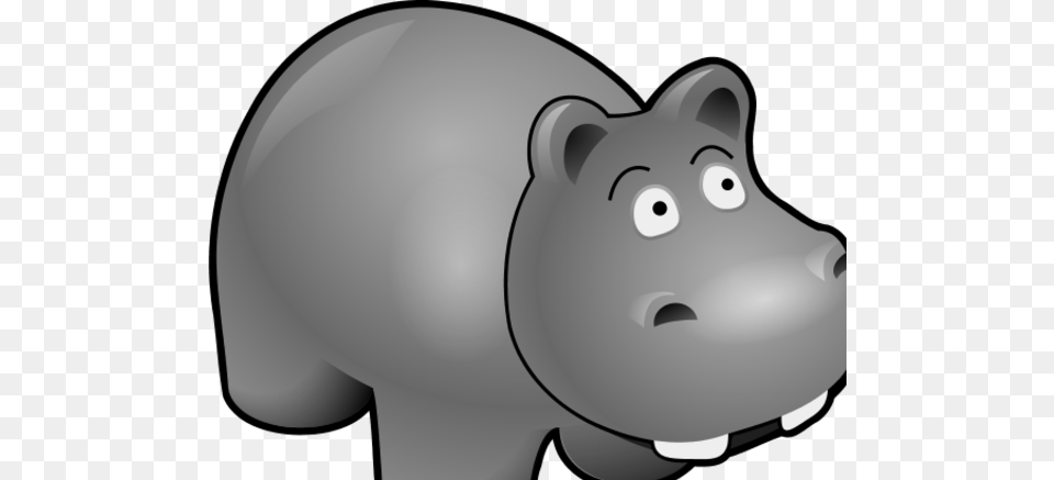 Clip Art Hippo Purple Hippo Hippopotamus Cartoon Clipart, Piggy Bank Png
