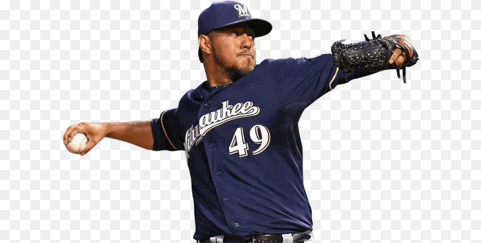 Clip Art Hispanic Baseball Player Milwaukee Brewers Player, Sport, Person, Baseball Glove, Clothing Free Png Download