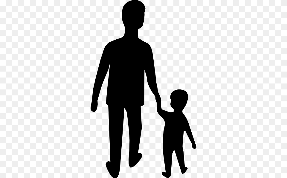 Clip Art Holding Hands, Walking, Silhouette, Person, Man Png Image
