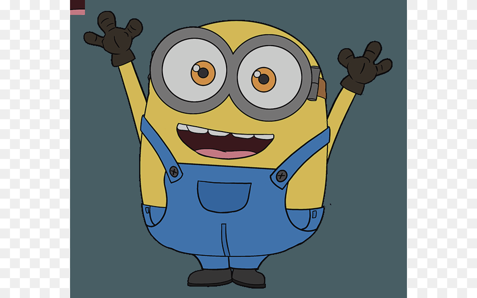 Clip Art How To Draw Bob The Minion, Animal, Bear, Mammal, Wildlife Free Png Download