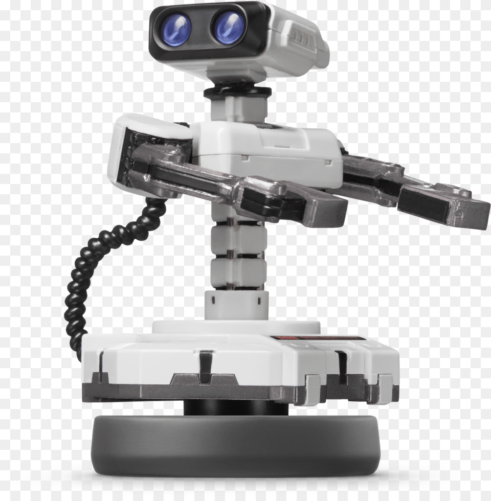 Clip Art Image Amiibo Ssb R Super Smash Bros Amiibo Rob, Robot, Gun, Weapon, Electronics Free Png