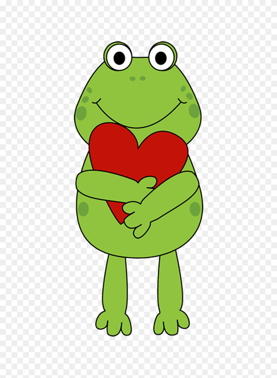 Clip Art Images For Valentines Day Art, Green, Amphibian, Animal, Frog Png