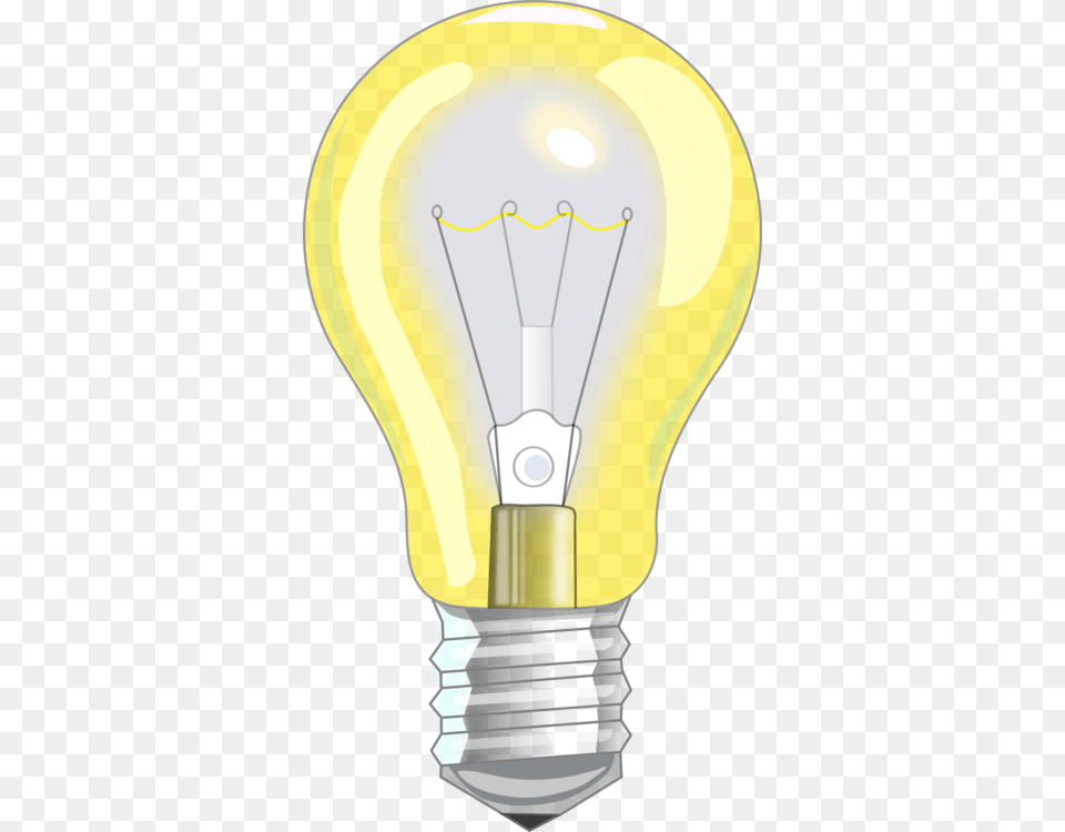 Clip Art Incandescent Lamp Electricity Bombilla Encendida, Light, Lightbulb, Clothing, Hardhat Png Image