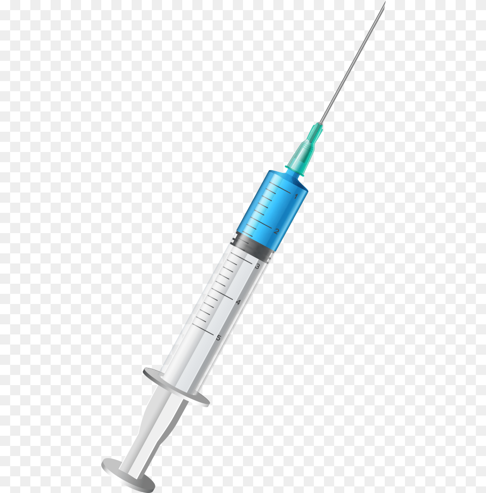 Clip Art Injection Sewing Needle Hypodermic Syringe, Blade, Dagger, Knife, Weapon Free Png Download