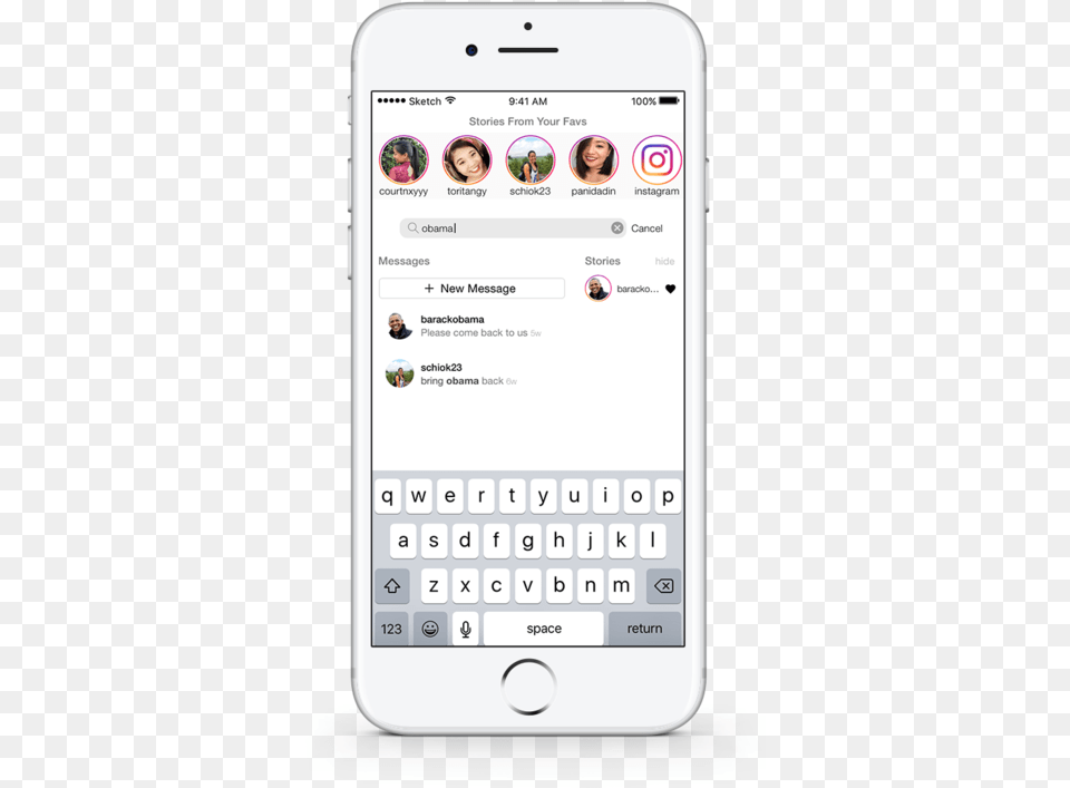 Clip Art Ios Redesign Kim Thuy Send Gif On Instagram Dm, Electronics, Mobile Phone, Phone, Person Png Image