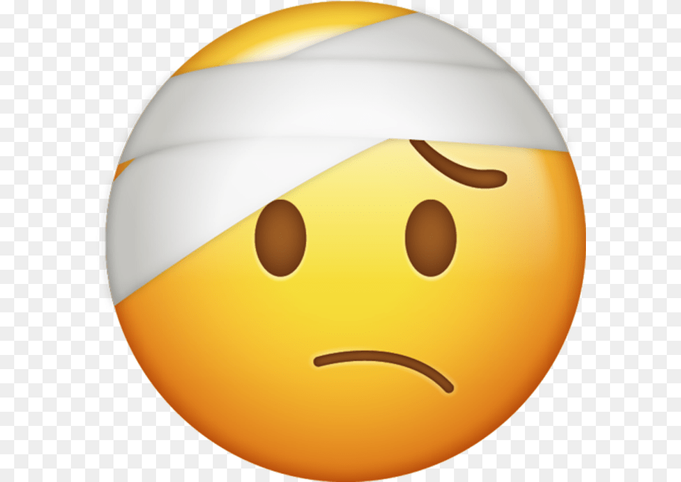 Clip Art Iphone Images In Hurt Emoji, Sphere, Sport, Ball, Football Free Png