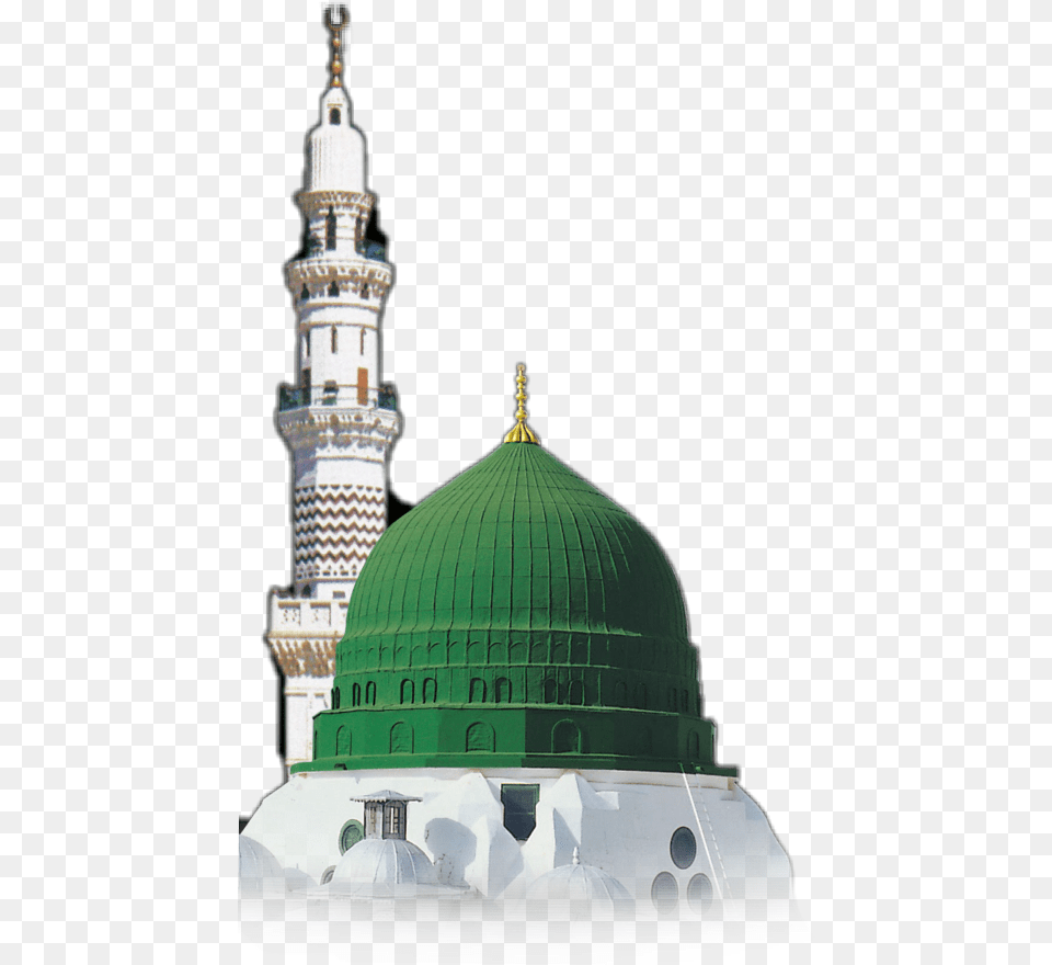 Clip Art Islamic Sticker By Adil Gumbad E Khizra, Architecture, Building, Dome, Mosque Png Image
