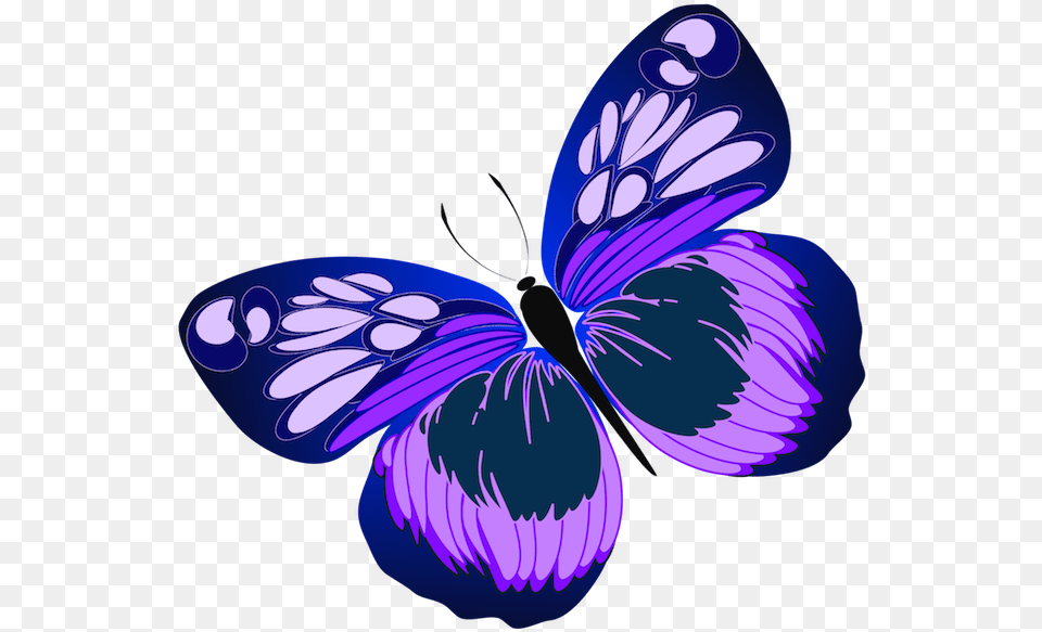 Clip Art Its Meaning And Many Schmetterling Clipart Lila, Purple, Graphics, Flower, Plant Free Png Download