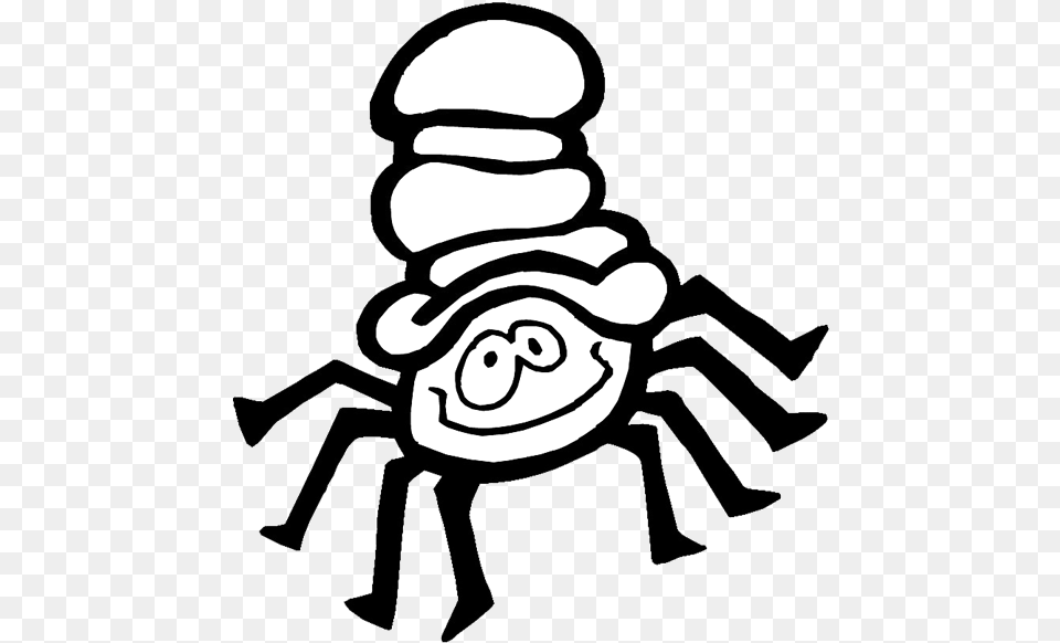 Clip Art Itsy Bitsy Spider Clipart Halloween Spider, Animal, Invertebrate Free Transparent Png