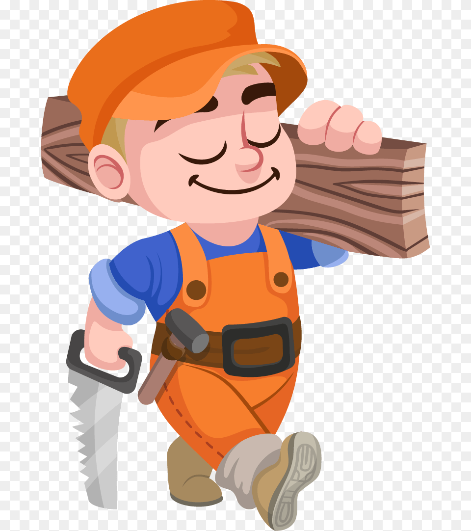 Clip Art Joinery Clipart Carpenter Clipart, Baby, Person, Face, Head Png