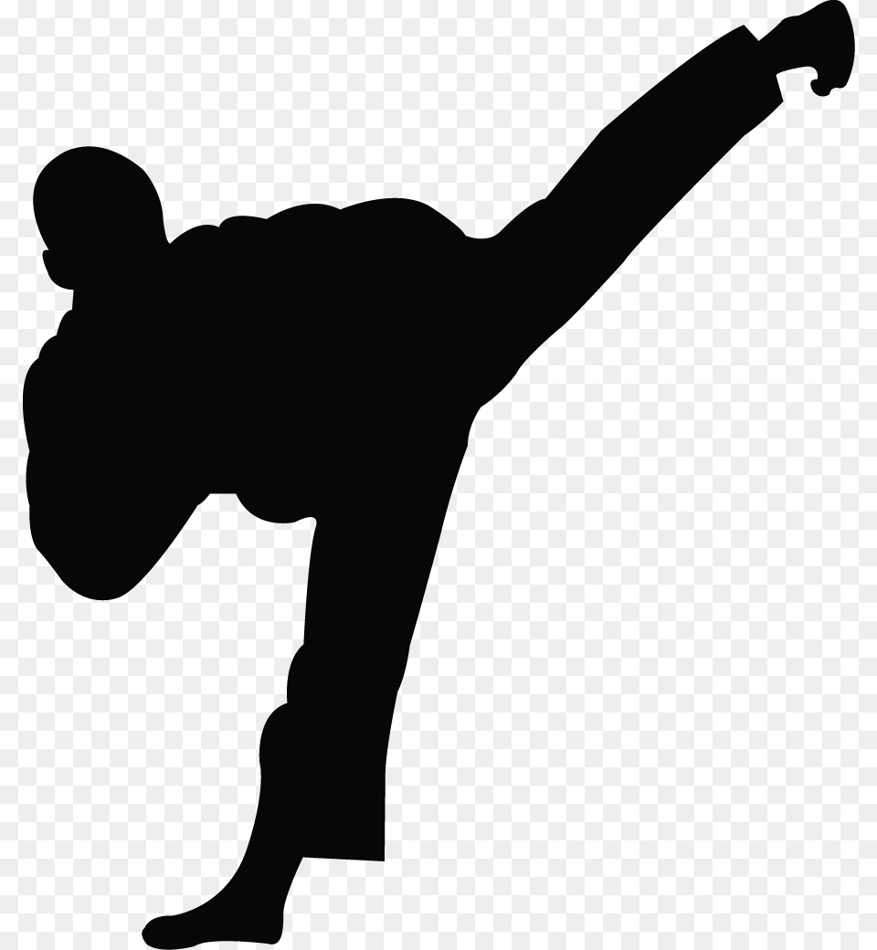 Clip Art Karate Clip Art, Martial Arts, Person, Sport, Silhouette Png Image