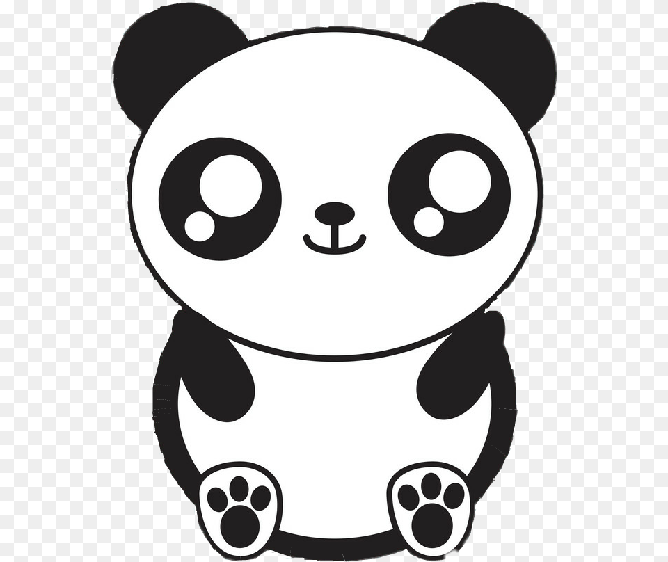 Clip Art Kawai Cute Pusch Sticker Desenhos Para Colorir De Panda Kawaii, Baby, Person, Stencil Free Transparent Png