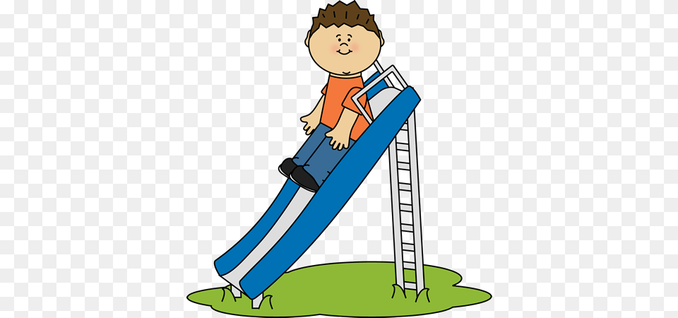 Clip Art Kid Playing On A Slide Clip Art, Toy, Outdoors, Person, Play Area Png