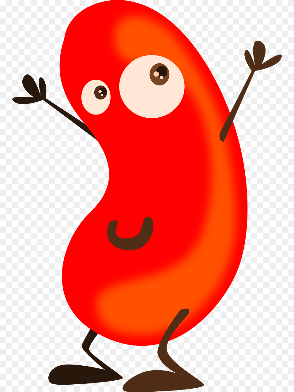 Clip Art Kidney Beans Clip Art Clip Art Bean, Animal, Beak, Bird, Food Free Png Download