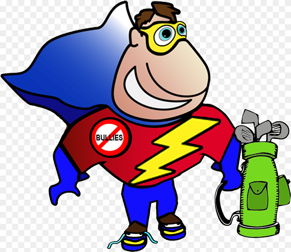 Clip Art Kids Clip Art Panda Golf Superhero, Baby, Person, Cartoon Png Image