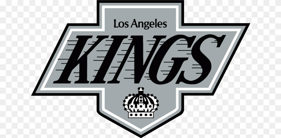 Clip Art Kings Logo Los Angeles Kings, Symbol, Sticker, Emblem Free Png Download