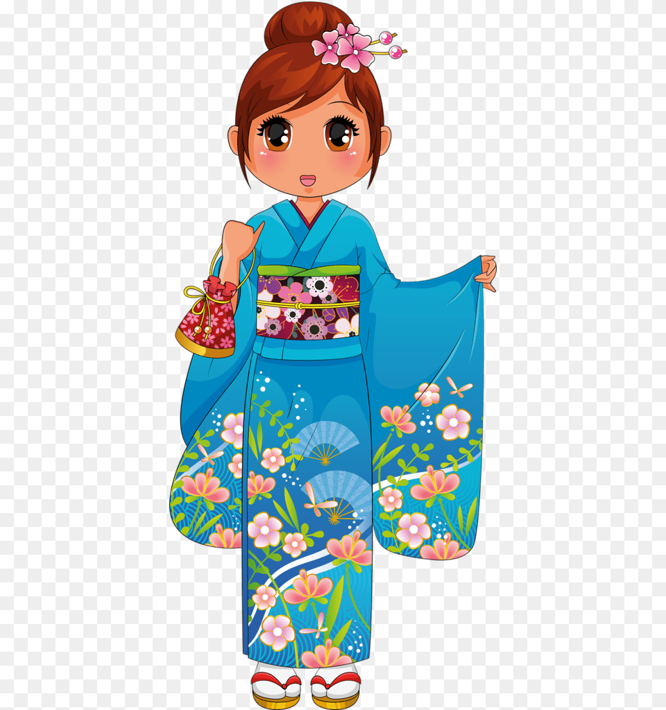 Clip Art Kokeshi Dolls And Dolls, Robe, Gown, Formal Wear, Fashion Png Image