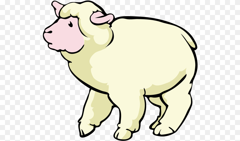 Clip Art Lamb At Getdrawings Com Sheep Cartoon, Animal, Mammal, Baby, Person Free Png