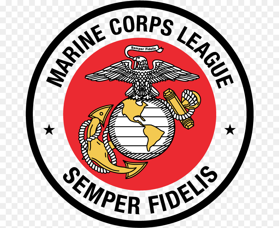 Clip Art League Clipart Marine Corps League Semper Fidelis, Animal, Bird, Logo, Symbol Free Png