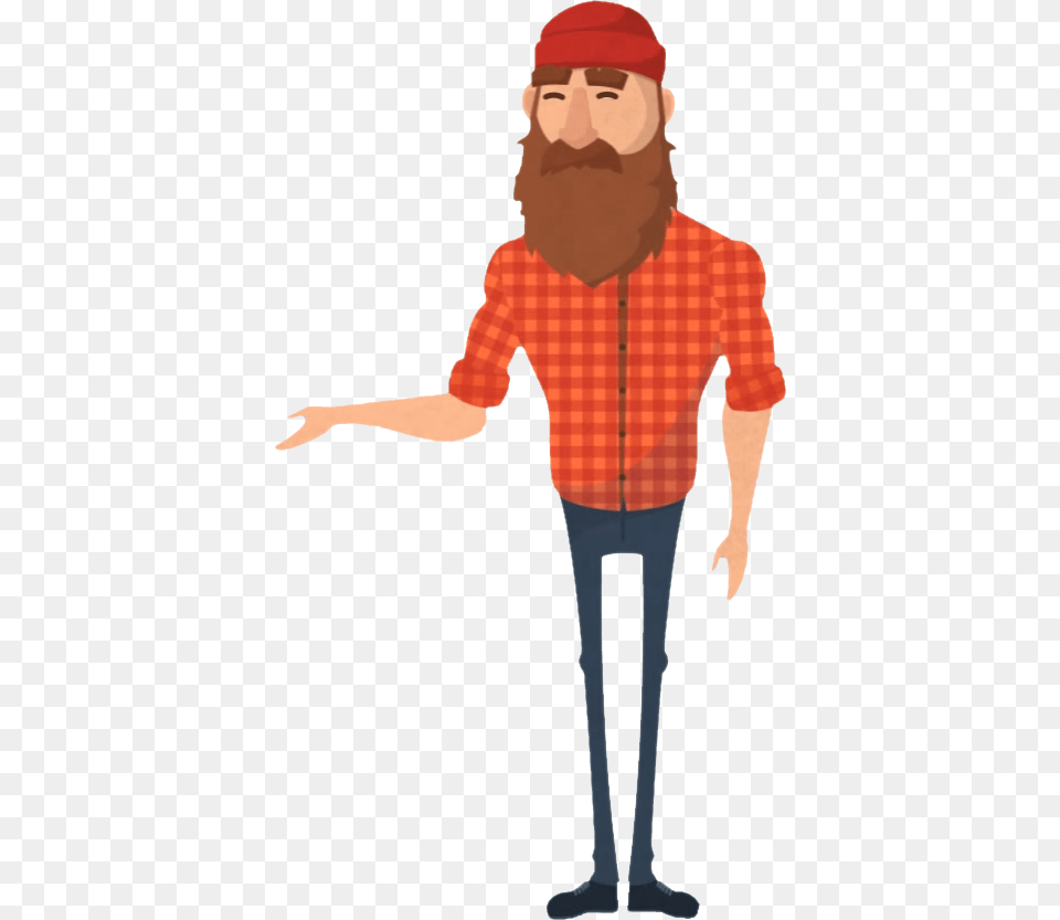 Clip Art Library About Us We Want Animated Lumberjack, Beard, Face, Head, Person Free Png Download