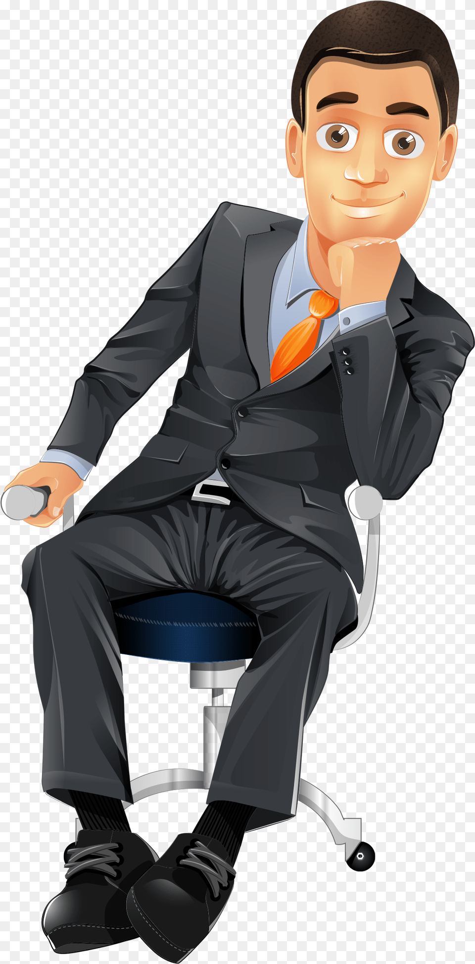Clip Art Library Businessman Character Businessman Vector Character, Accessories, Tie, Clothing, Suit Free Png Download