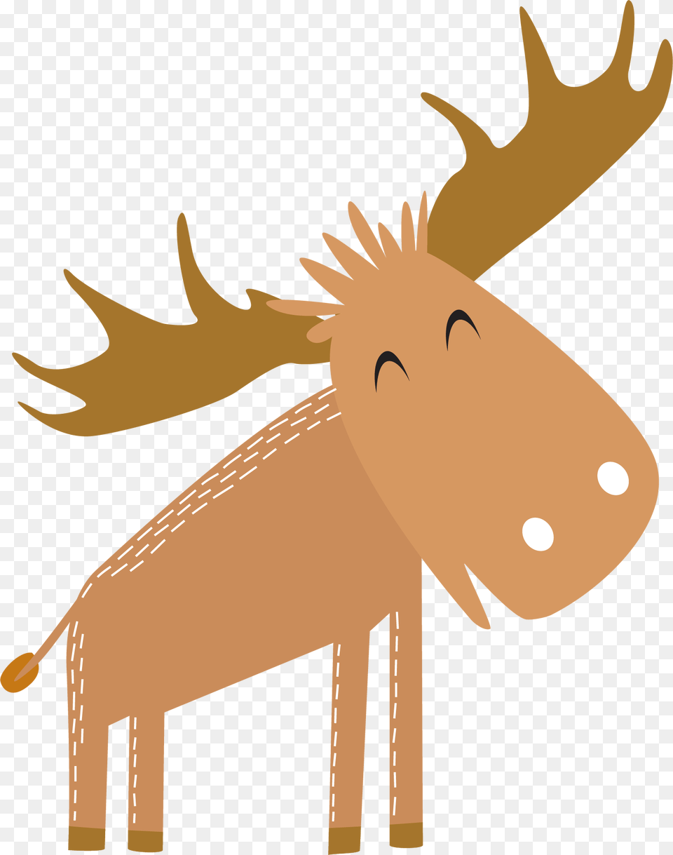 Clip Art Library Cartoon, Animal, Mammal, Moose, Wildlife Free Png