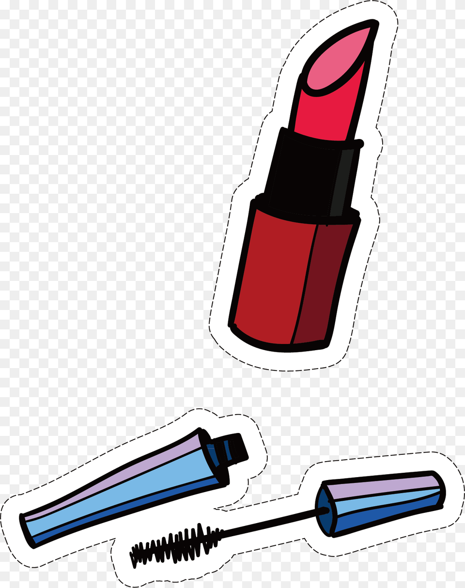 Clip Art Library Download Lipstick Material Transprent Lipstick Cartoon, Cosmetics Free Transparent Png