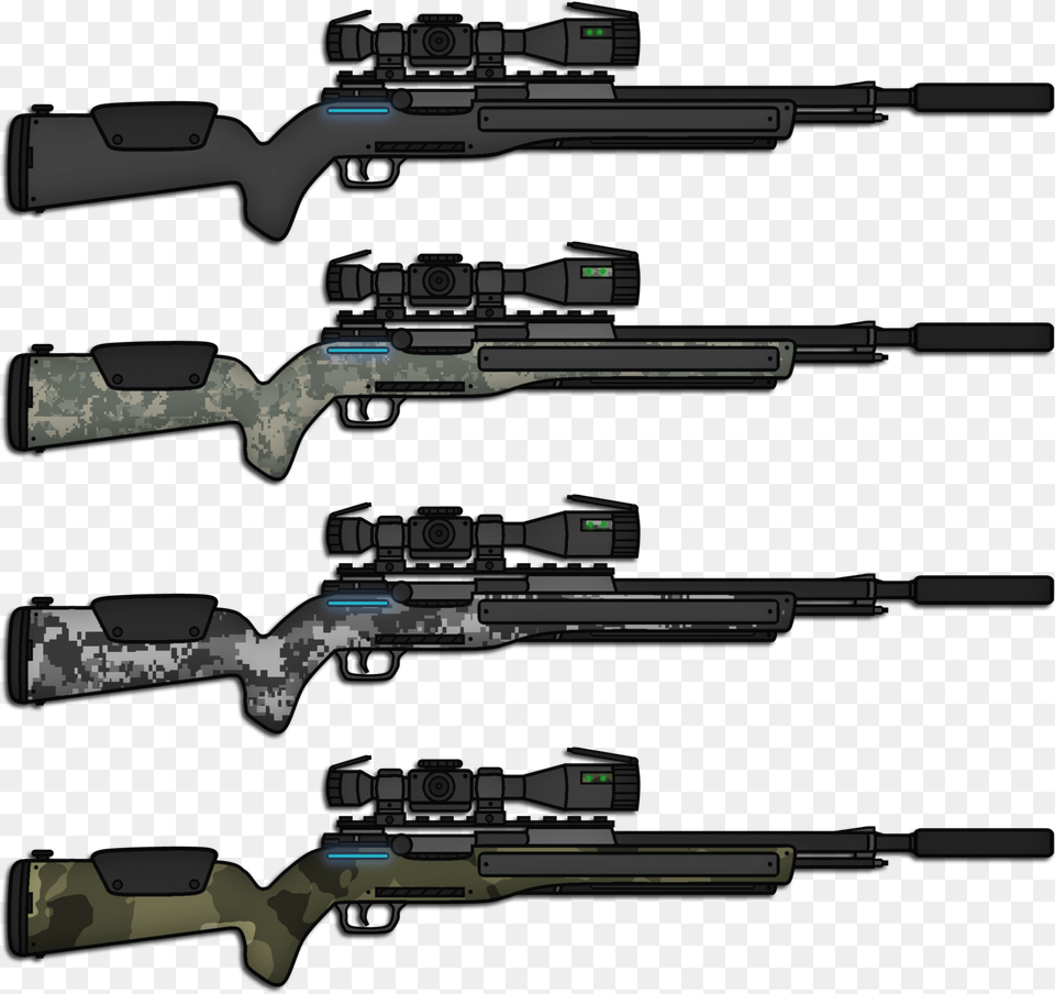 Clip Art Library Drawing Gun Sniper Sniper Rifle, Firearm, Weapon, Shotgun Free Png Download