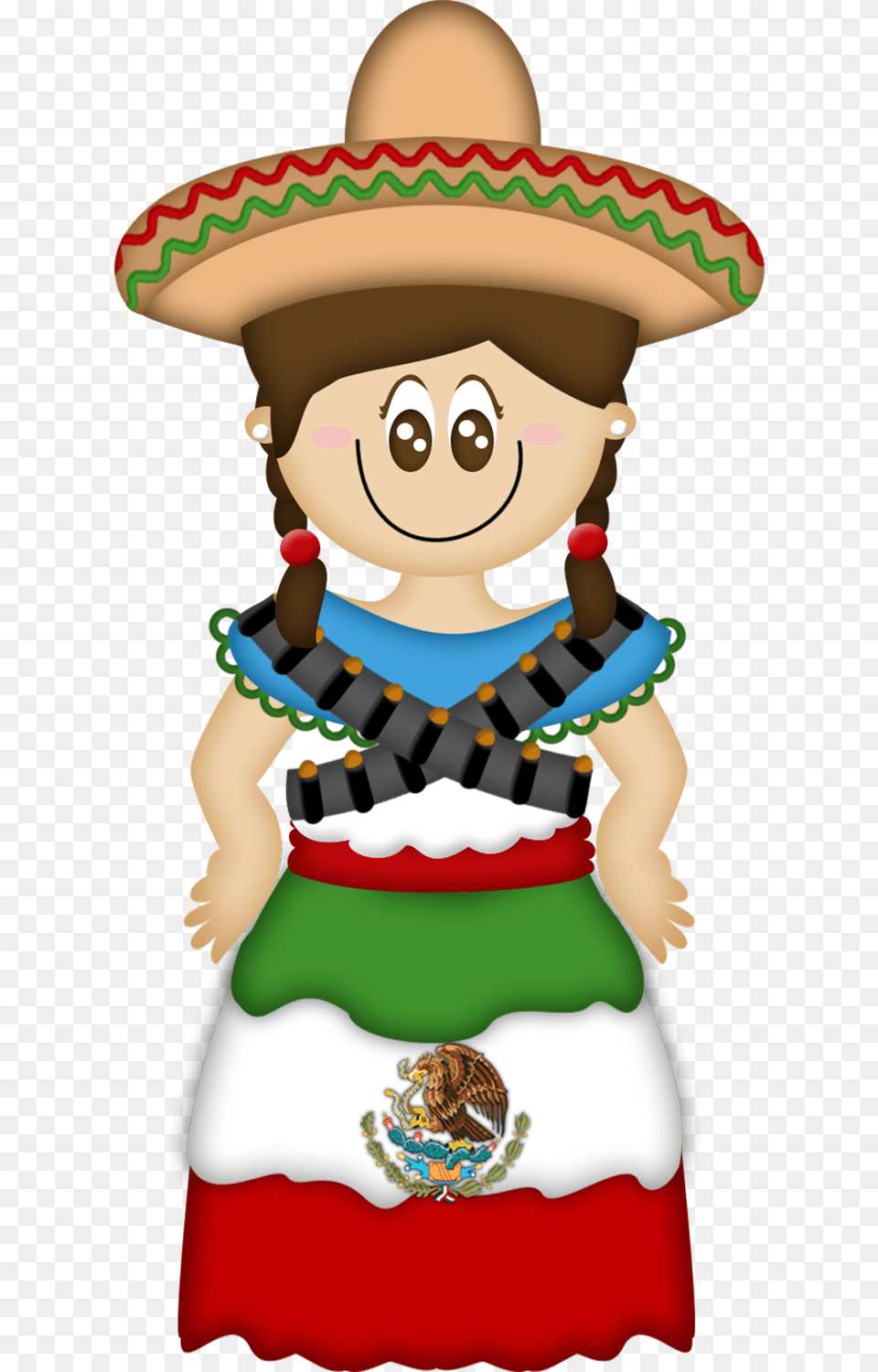 Clip Art Library Maracas Clipart Mexican Decoration Dibujo Mexicana, Clothing, Hat, Nature, Outdoors Png