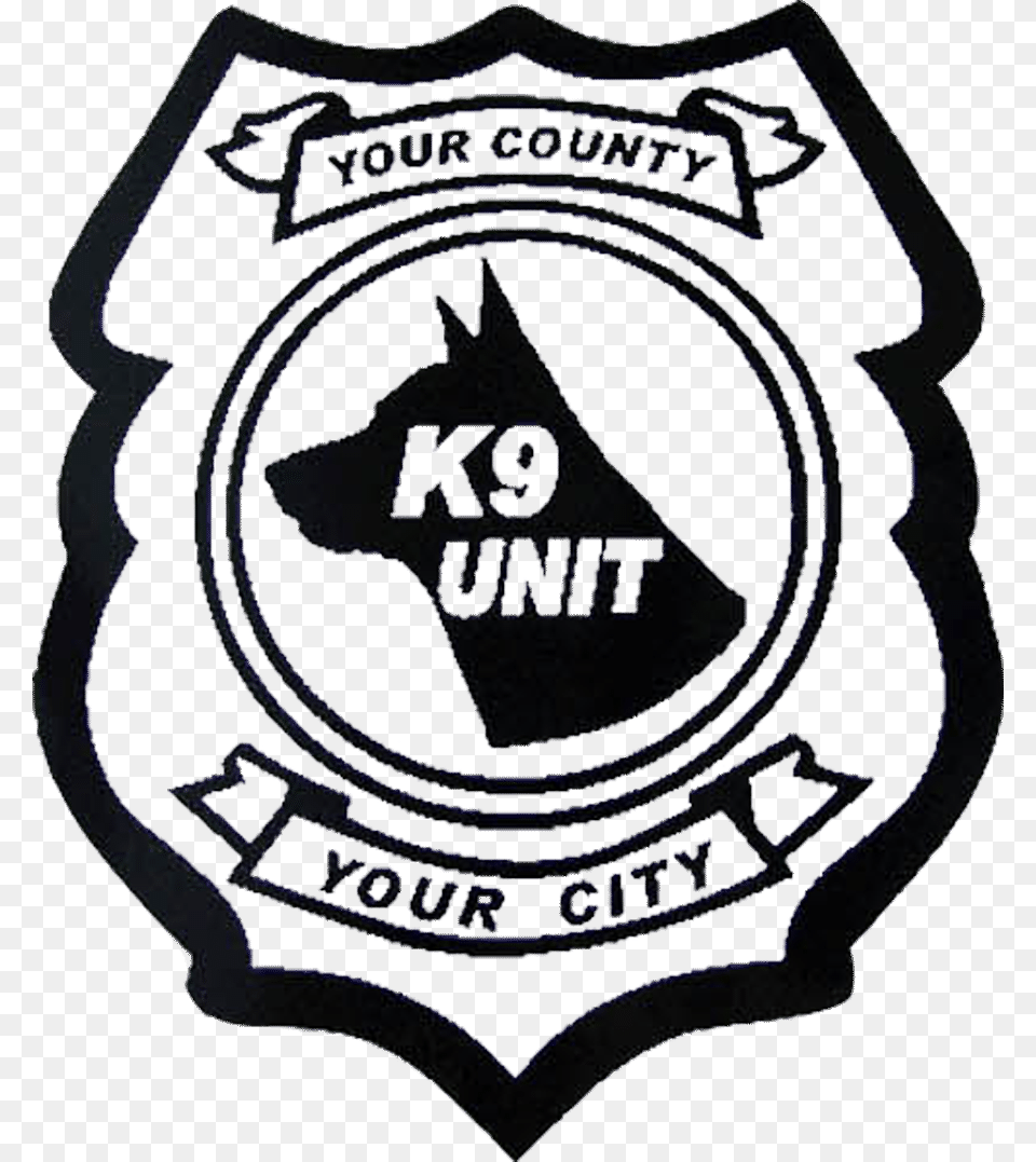 Clip Art Library Police Dog Coloring Pages Az K9 Unit Logo, Badge, Symbol, Emblem Free Png Download