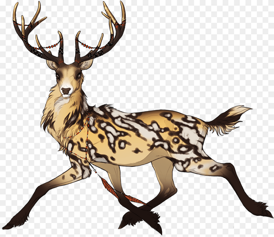 Clip Art Library Transparent Antlers Gold Endless Forest Antlers, Animal, Deer, Mammal, Wildlife Png Image