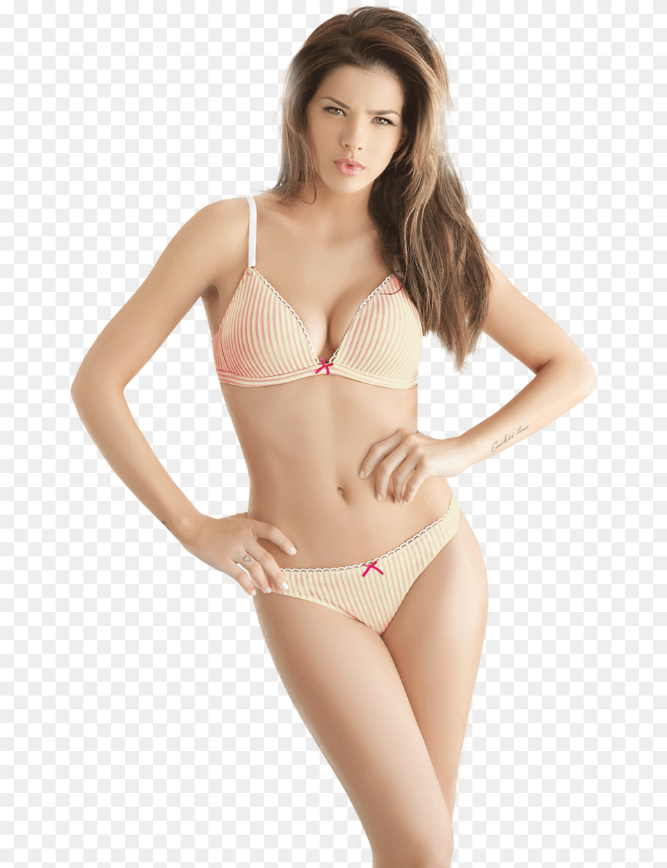 Clip Art Lingere Model Pics Model Bikini, Bra, Clothing, Underwear, Swimwear Free Transparent Png