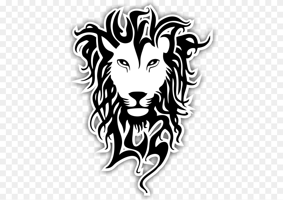 Clip Art Lion And Sun Tattoo, Stencil, Baby, Person, Face Free Png