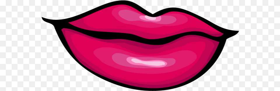 Clip Art Lips Vector Graphics Openclipart Content Cartoon Clipart Lip, Body Part, Mouth, Person, Cosmetics Png Image