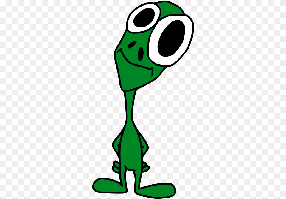 Clip Art Little And Funny Ufo Alien Clipart Transparent Background Png Image