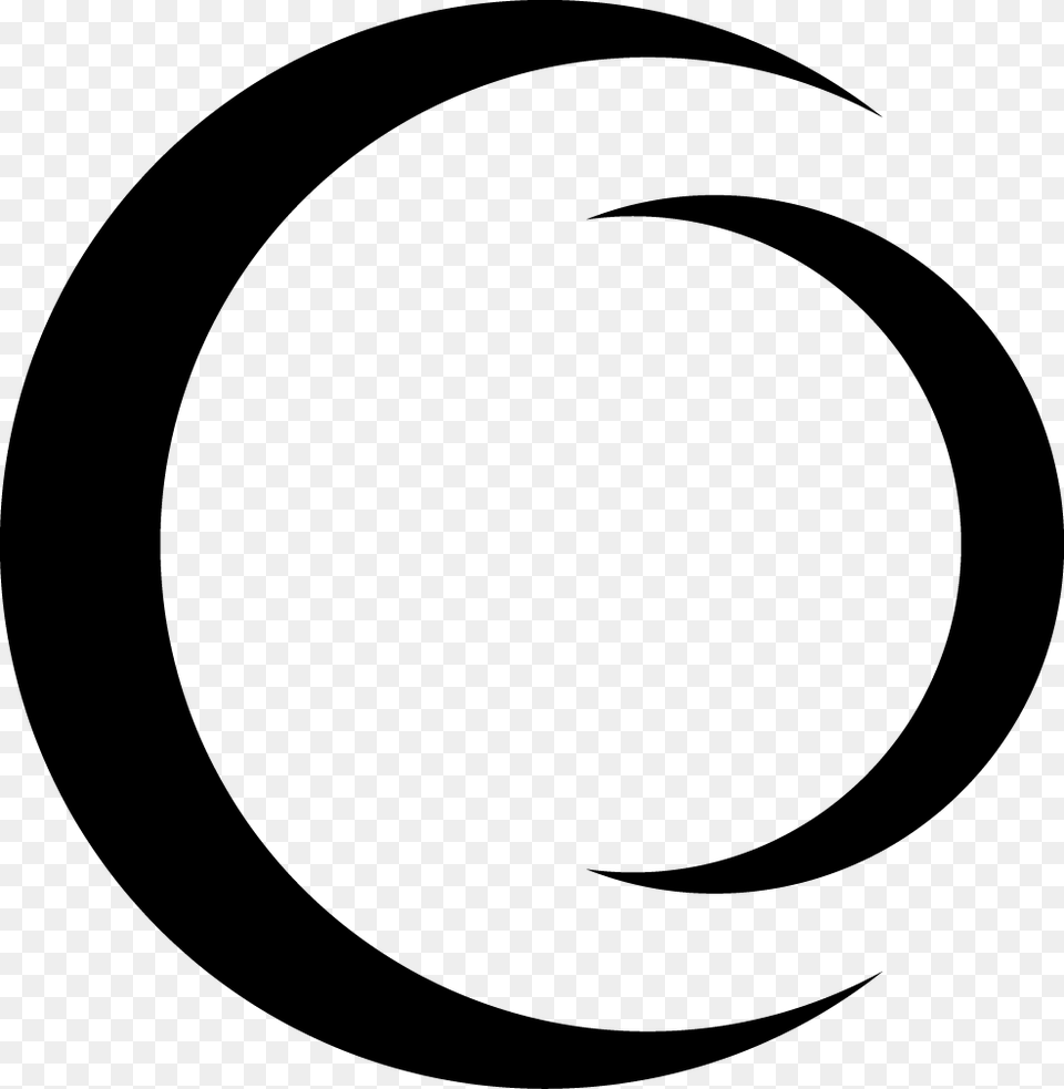 Clip Art Logo Circle Circle, Astronomy, Moon, Nature, Night Free Png Download