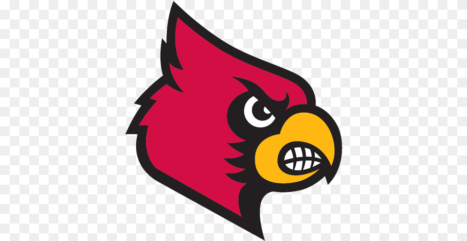 Clip Art Logos Footb Schedule Ul Louisville Cardinal Logo Transparent, Animal, Beak, Bird Free Png
