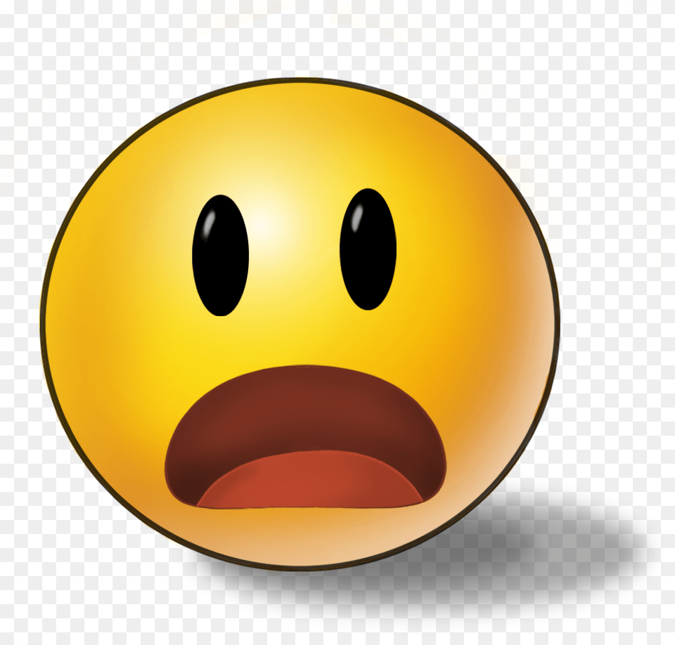 Clip Art Look Of Shock Emoticon, Astronomy, Moon, Nature, Night Png
