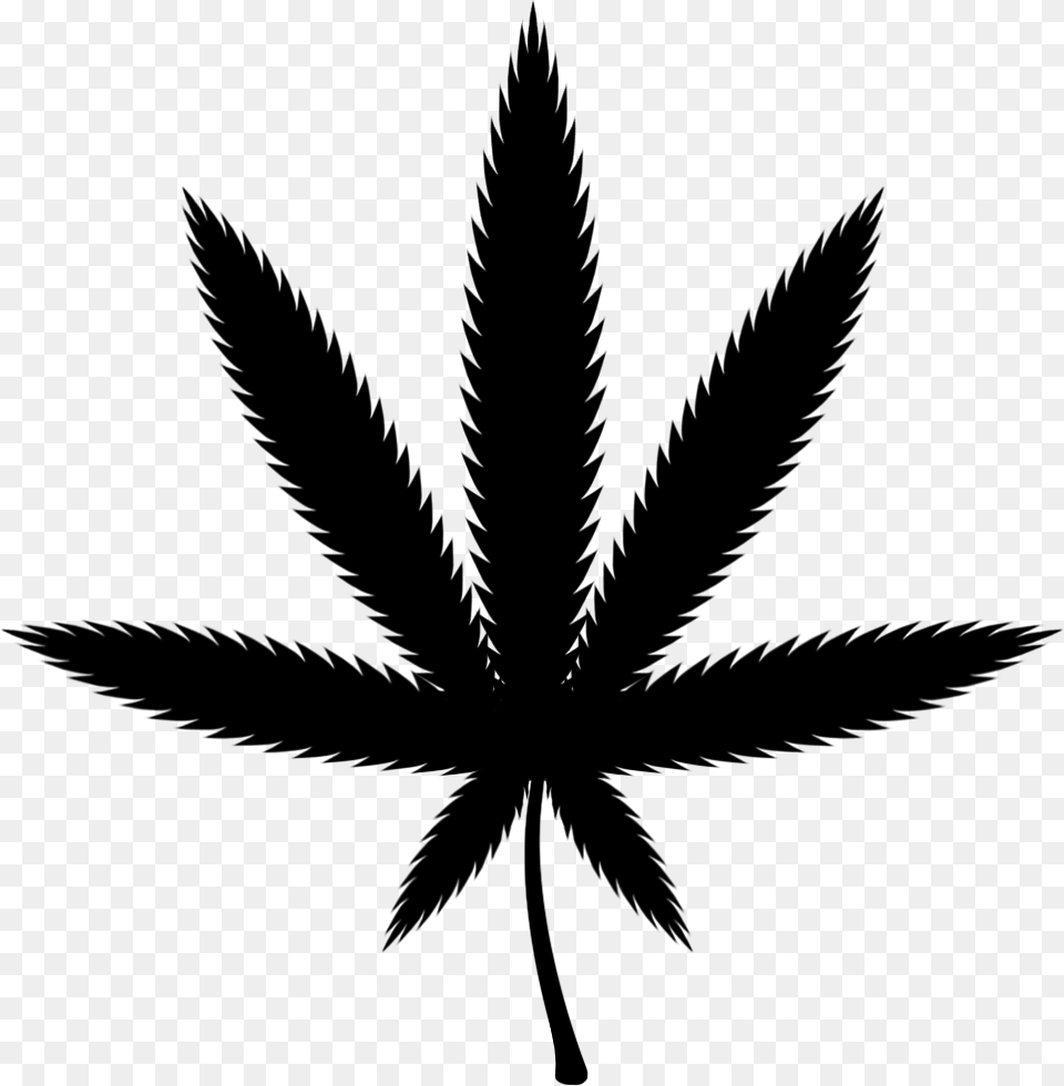 Clip Art Maconha Marijuana Icon, Gray Free Png Download