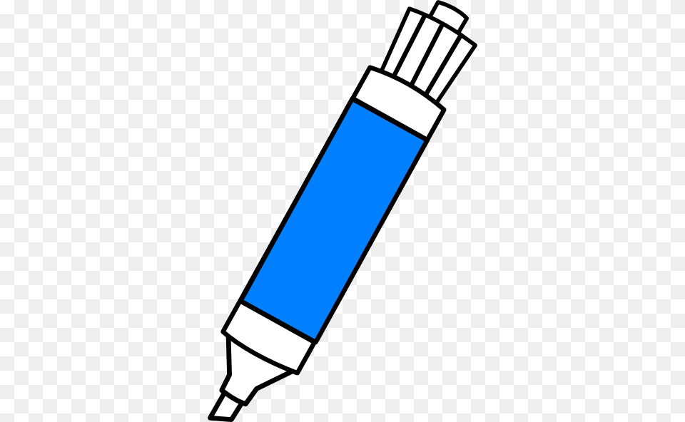 Clip Art Markers Blue Dry Free Transparent Png