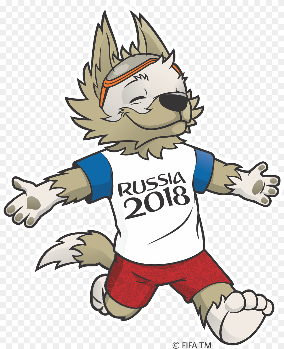 Clip Art Mascote Copa Da Russia 2018 Fifa World Cup Zabivaka, Baby, Person, Electronics, Hardware Png