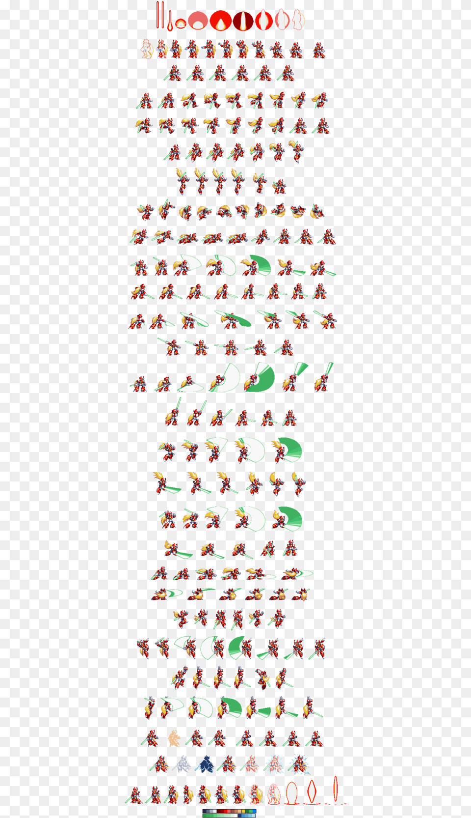 Clip Art Megaman Custom Sprites Megaman Zero Custom Sprites, Flower, Petal, Plant, Paper Free Png