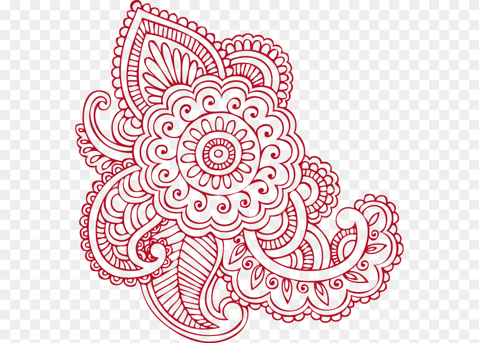 Clip Art Mehndi Flower Background Henna, Pattern, Floral Design, Graphics, Paisley Png