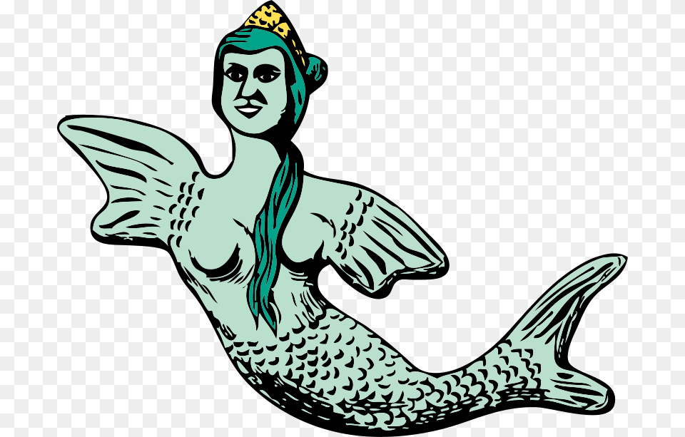Clip Art Mermaid, Adult, Female, Person, Woman Free Png